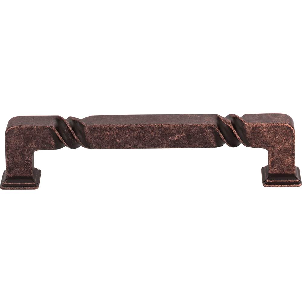 128 mm Center-to-Center Distressed Oil Rubbed Bronze Rustic Twist Tahoe Cabinet Pull