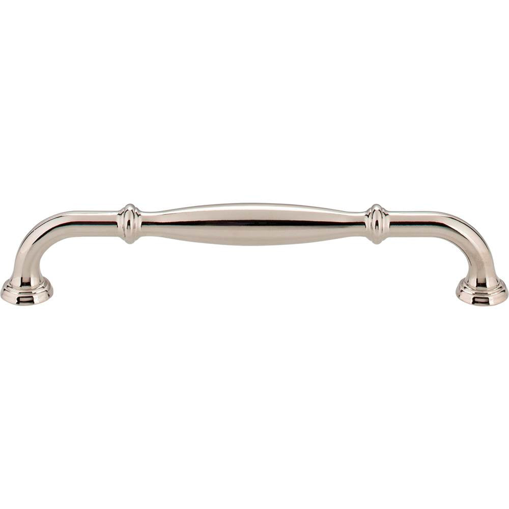 160 mm Center-to-Center Polished Nickel Tiffany Cabinet Pull
