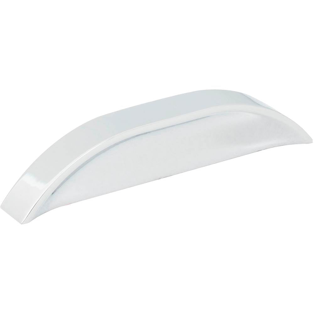Jeffrey Alexander - 3'' / 96 mm Center-to-Center Polished Chrome Elara Cabinet Pinch Pull - Polished Chrome