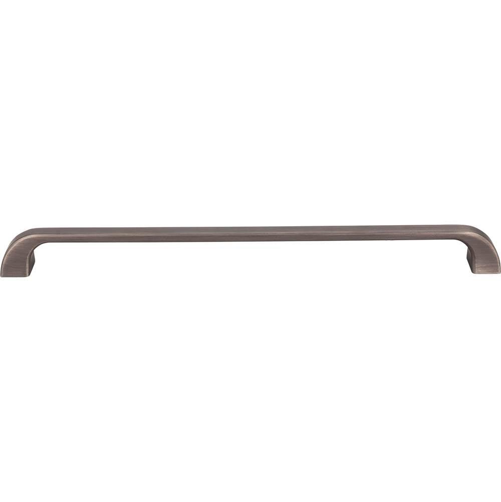 305 mm Center-to-Center Brushed Pewter Square Marlo Cabinet Pull