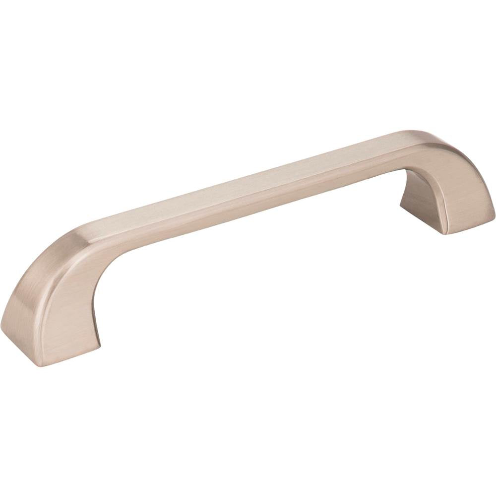 Jeffrey Alexander - 128 mm Center-to-Center Satin Nickel Square Marlo Cabinet Pull - Satin Nickel