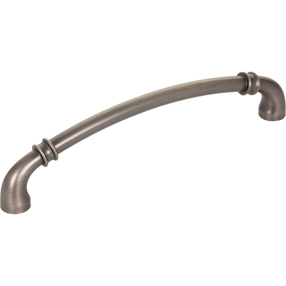 Jeffrey Alexander - 160 mm Center-to-Center Brushed Pewter Marie Cabinet Pull - Brushed Pewter