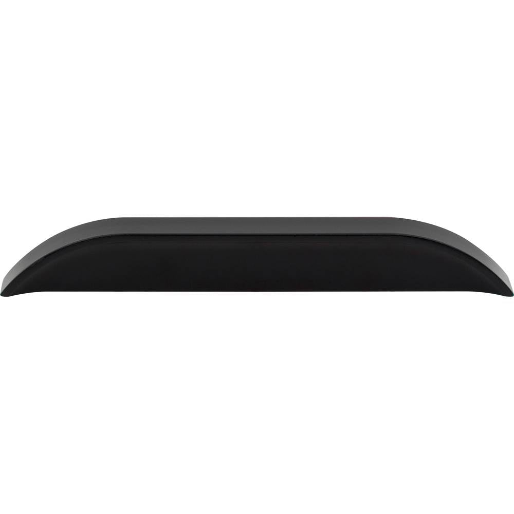 128 mm / 160 mm Center-to-Center Matte Black Elara Cabinet Pinch Pull