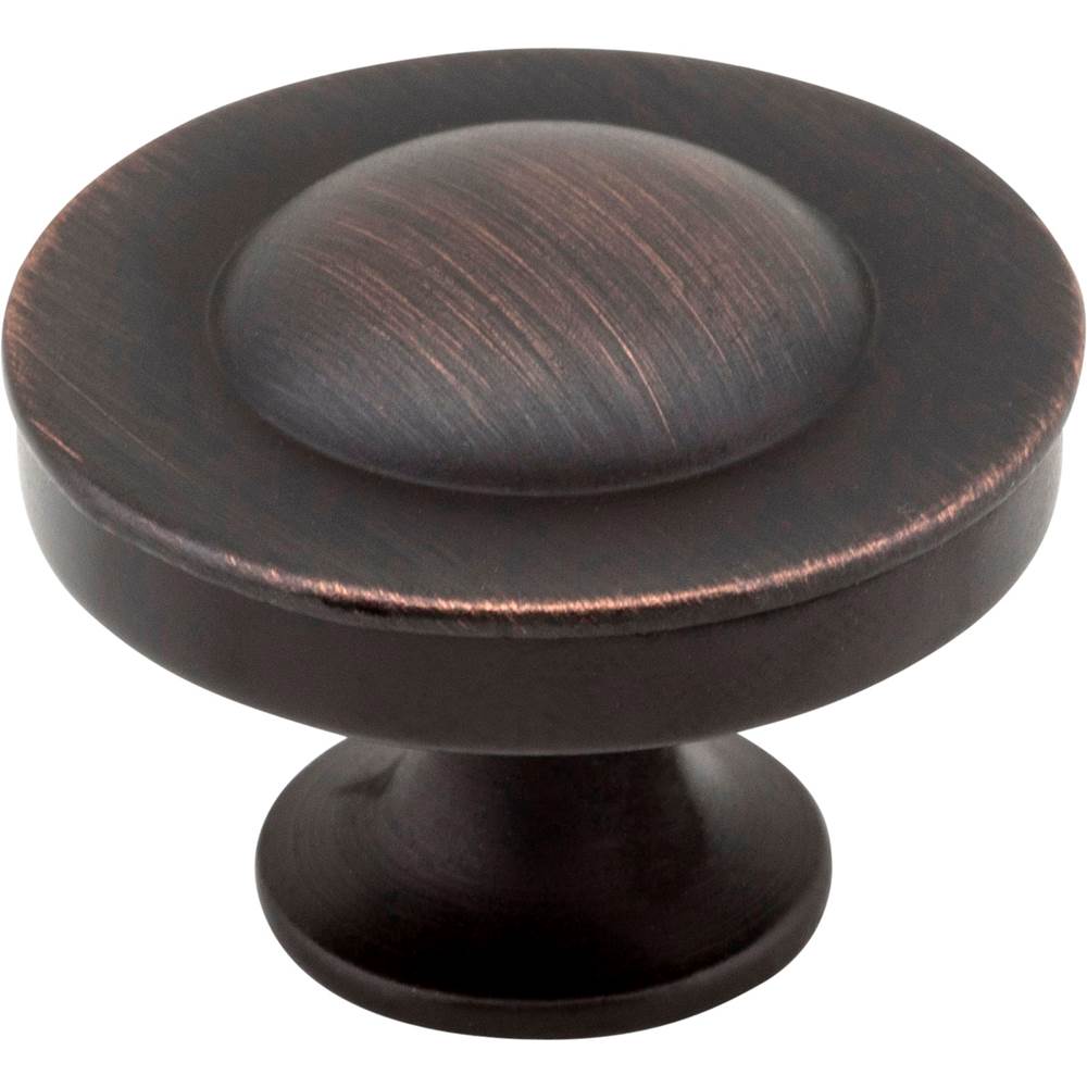 Jeffrey Alexander - 1-1/4'' Diameter Brushed Oil Rubbed Bronze Cordova Cabinet Knob - Brushed Oil Rubbed Bronze