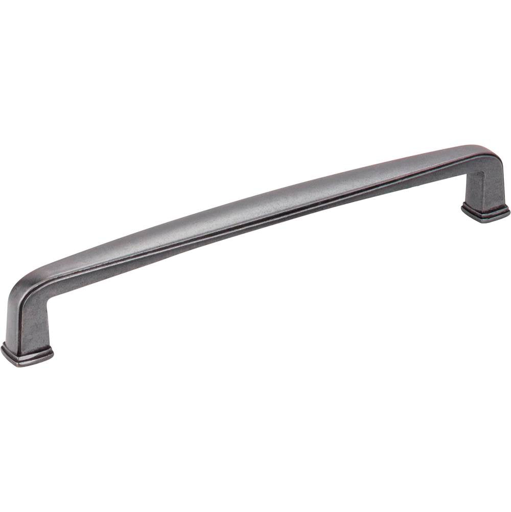Jeffrey Alexander - 160 mm Center-to-Center Gun Metal Square Milan 1 Cabinet Pull - Gun Metal