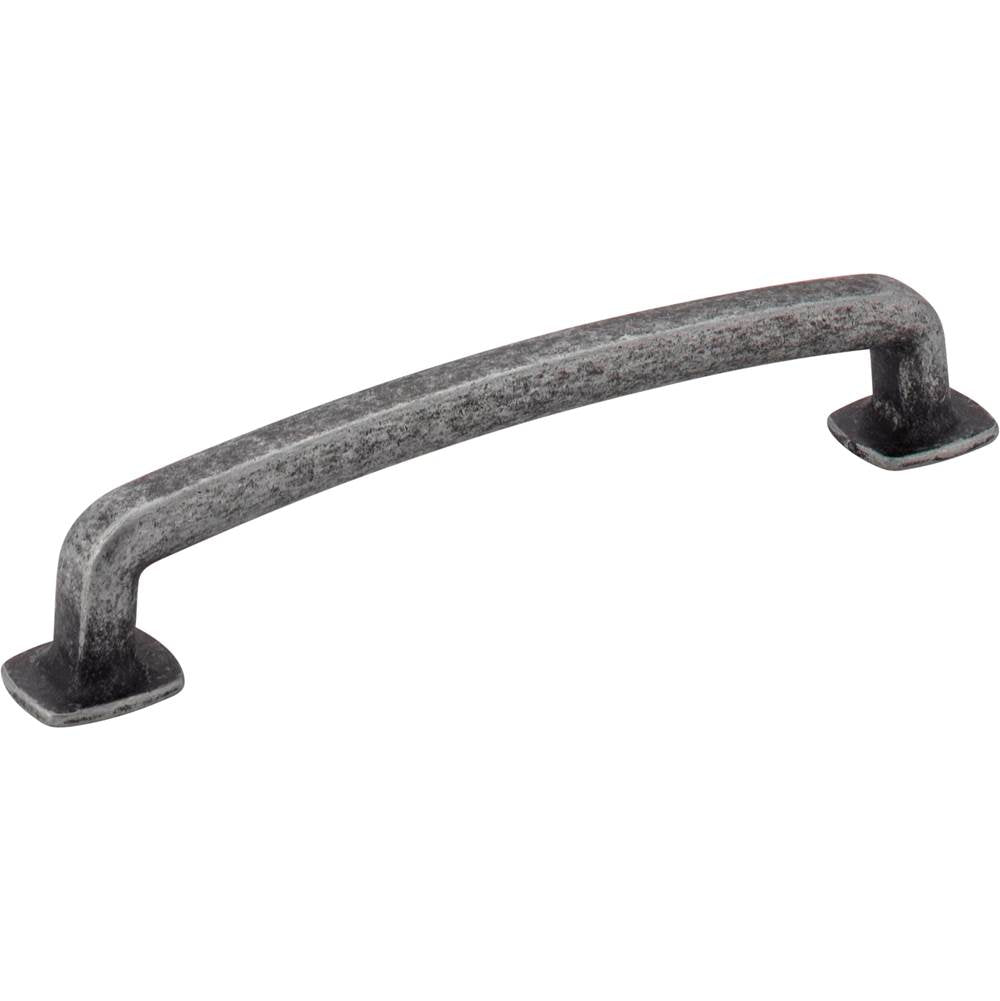 Jeffrey Alexander - 128 mm Center-to-Center Distressed Antique Silver Belcastel 1 Cabinet Pull - Distressed Antique Silver