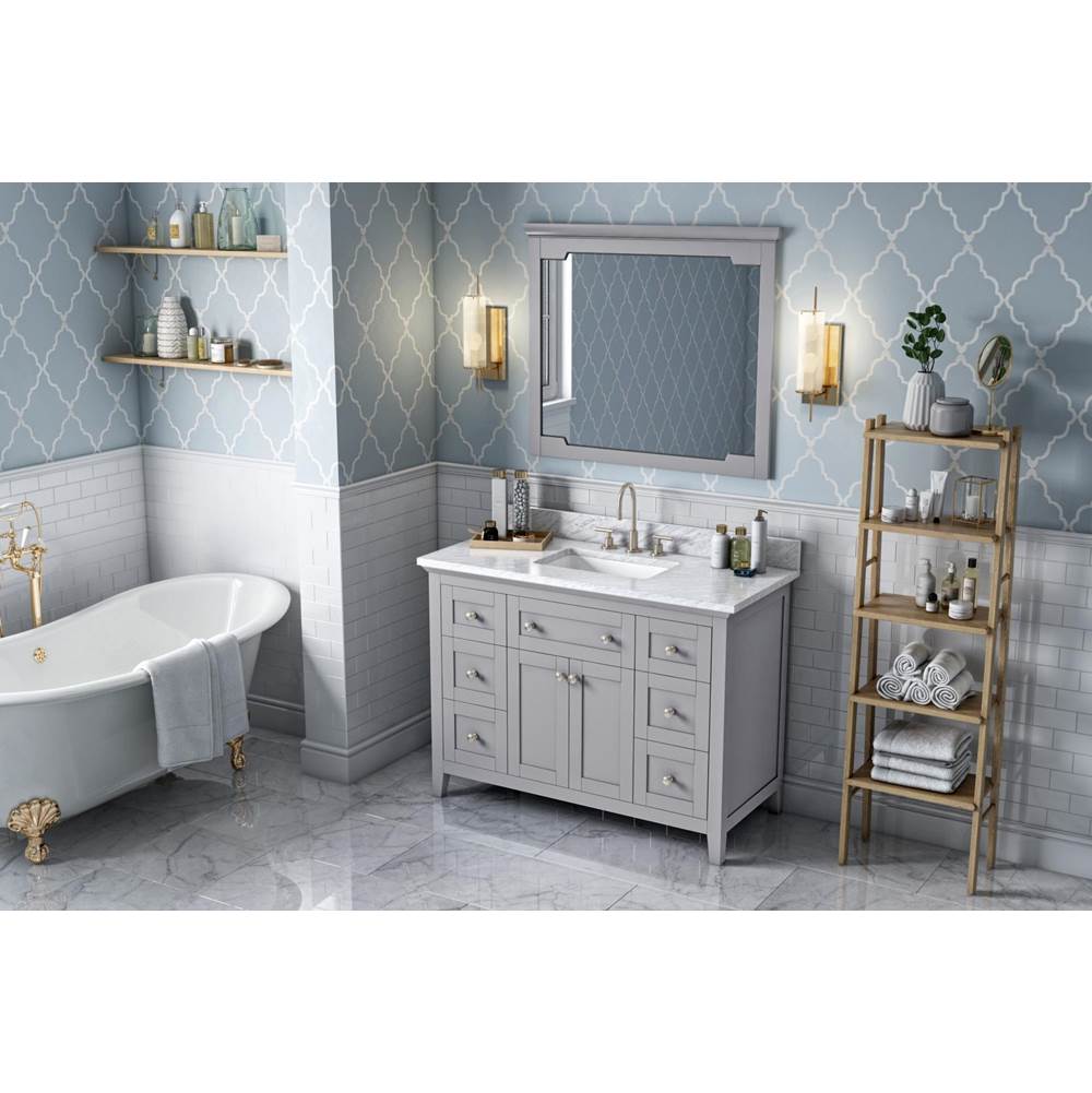 Jeffrey Alexander - 48'' Grey Chatham Vanity - Grey