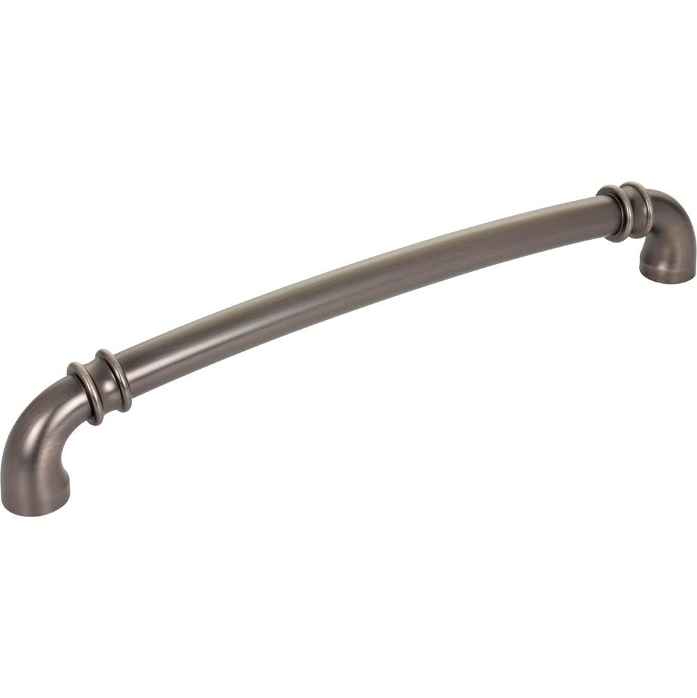 Jeffrey Alexander - 12'' Center-to-Center Brushed Pewter Marie Appliance Handle - Brushed Pewter