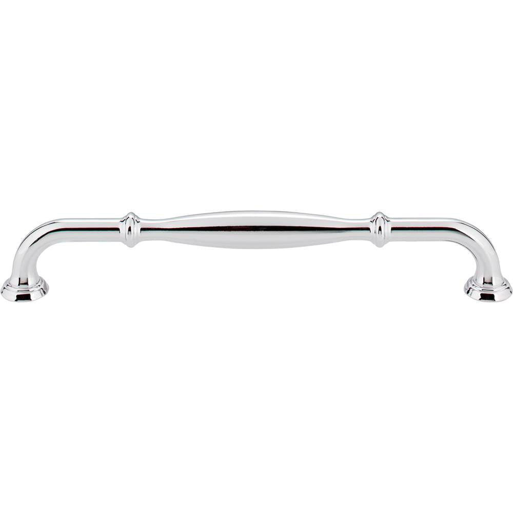 192 mm Center-to-Center Polished Chrome Tiffany Cabinet Pull