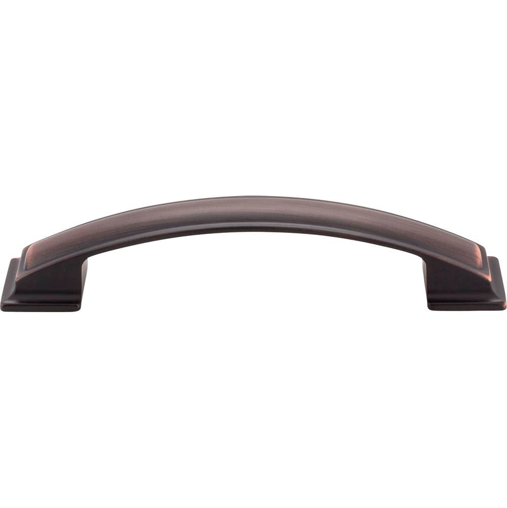 128 mm Center-to-Center Brushed Oil Rubbed Bronze Square Annadale Cabinet Pull