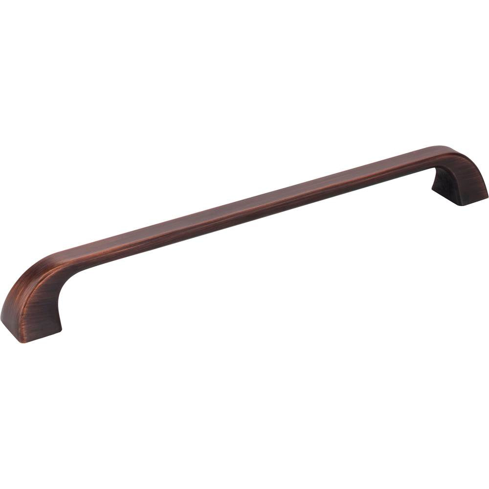 Jeffrey Alexander - 224 mm Center-to-Center Brushed Oil Rubbed Bronze Square Marlo Cabinet Pull - Brushed Oil Rubbed Bronze
