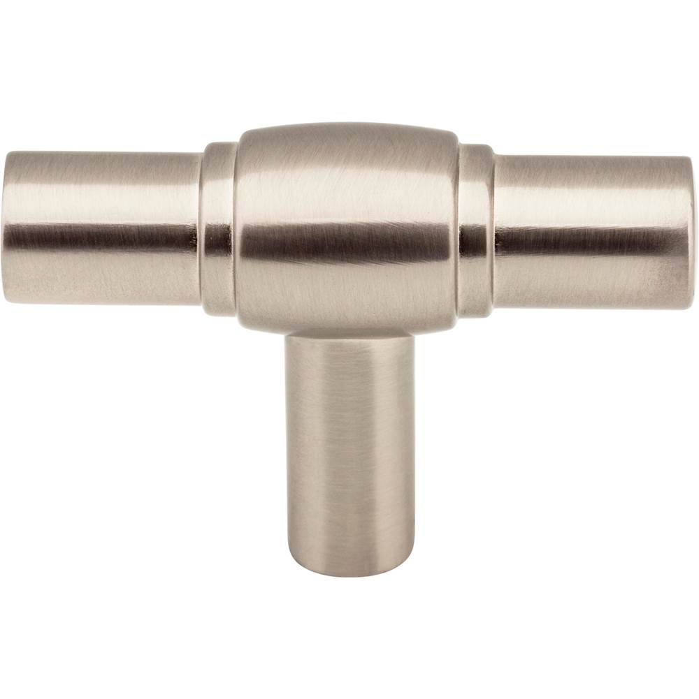 2'' Satin Nickel Hayworth Cabinet ''T'' Knob