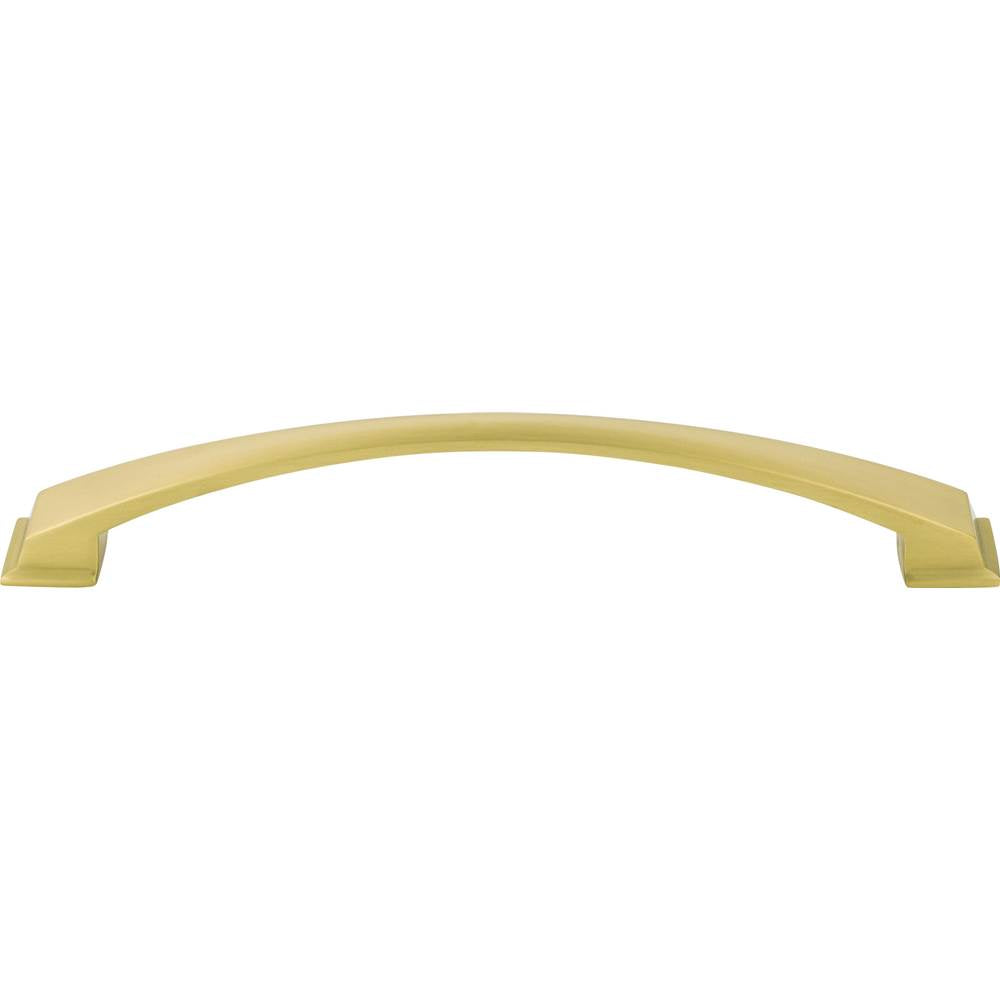 192 mm Center-to-Center Brushed Gold Arched Roman Cabinet Pull