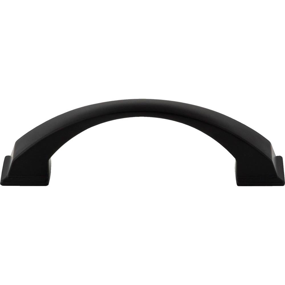 96 mm Center-to-Center Brushed Gold Arched Roman Cabinet Pull