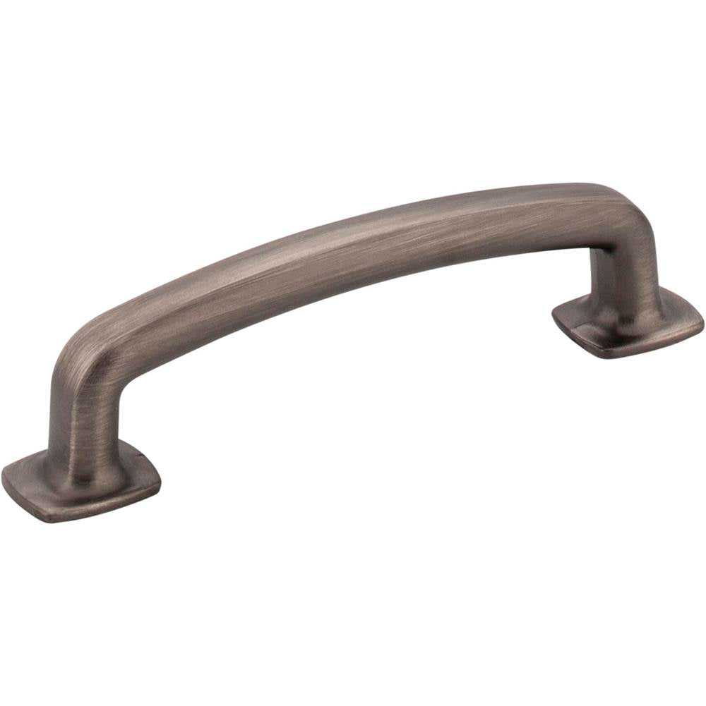 Jeffrey Alexander - 96 mm Center-to-Center Brushed Pewter Belcastel 1 Cabinet Pull - Brushed Pewter
