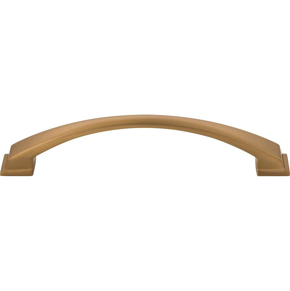 160 mm Center-to-Center Brushed Gold Arched Roman Cabinet Pull