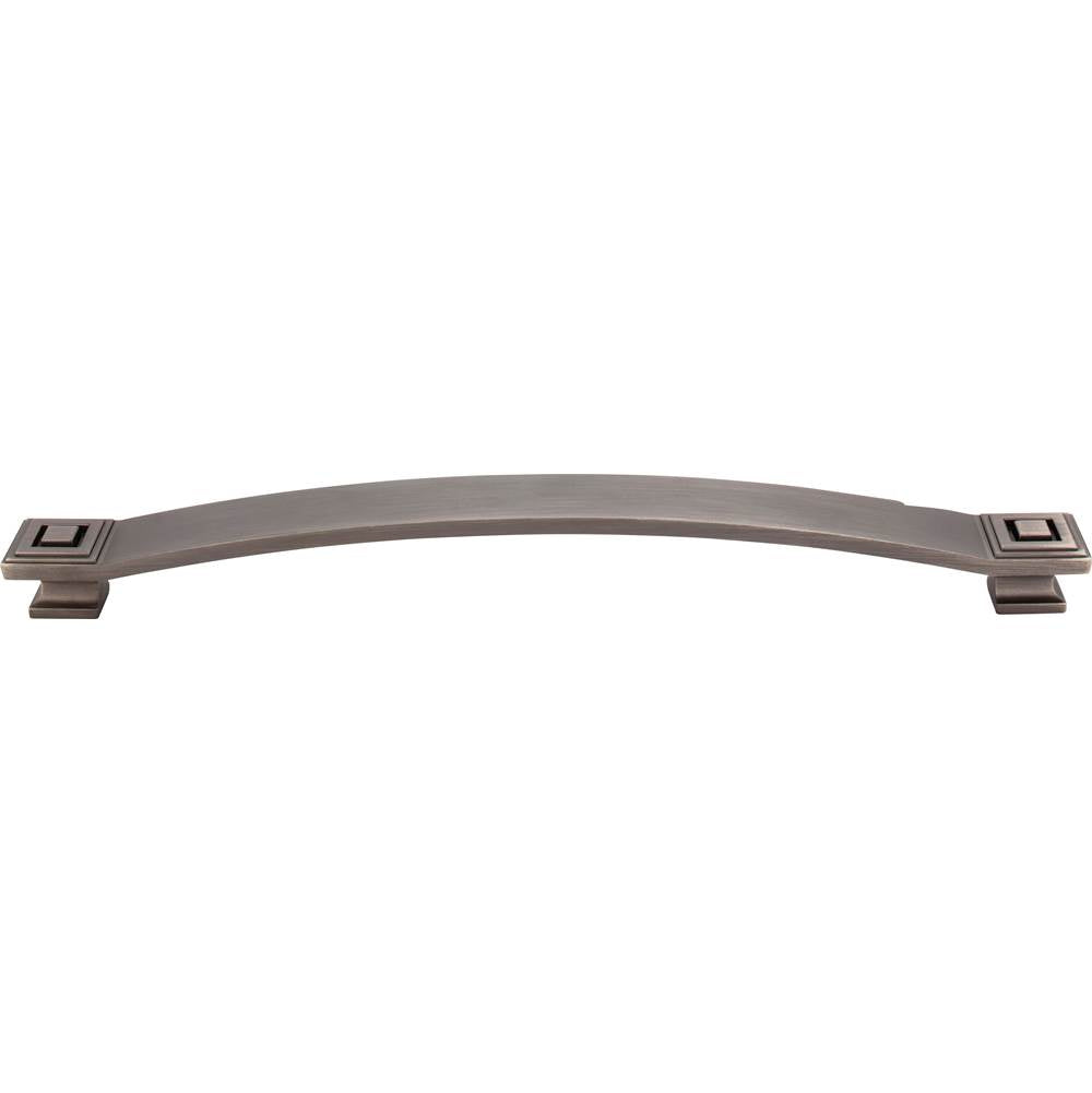 12'' Center-to-Center Brushed Pewter Square Delmar Appliance Handle