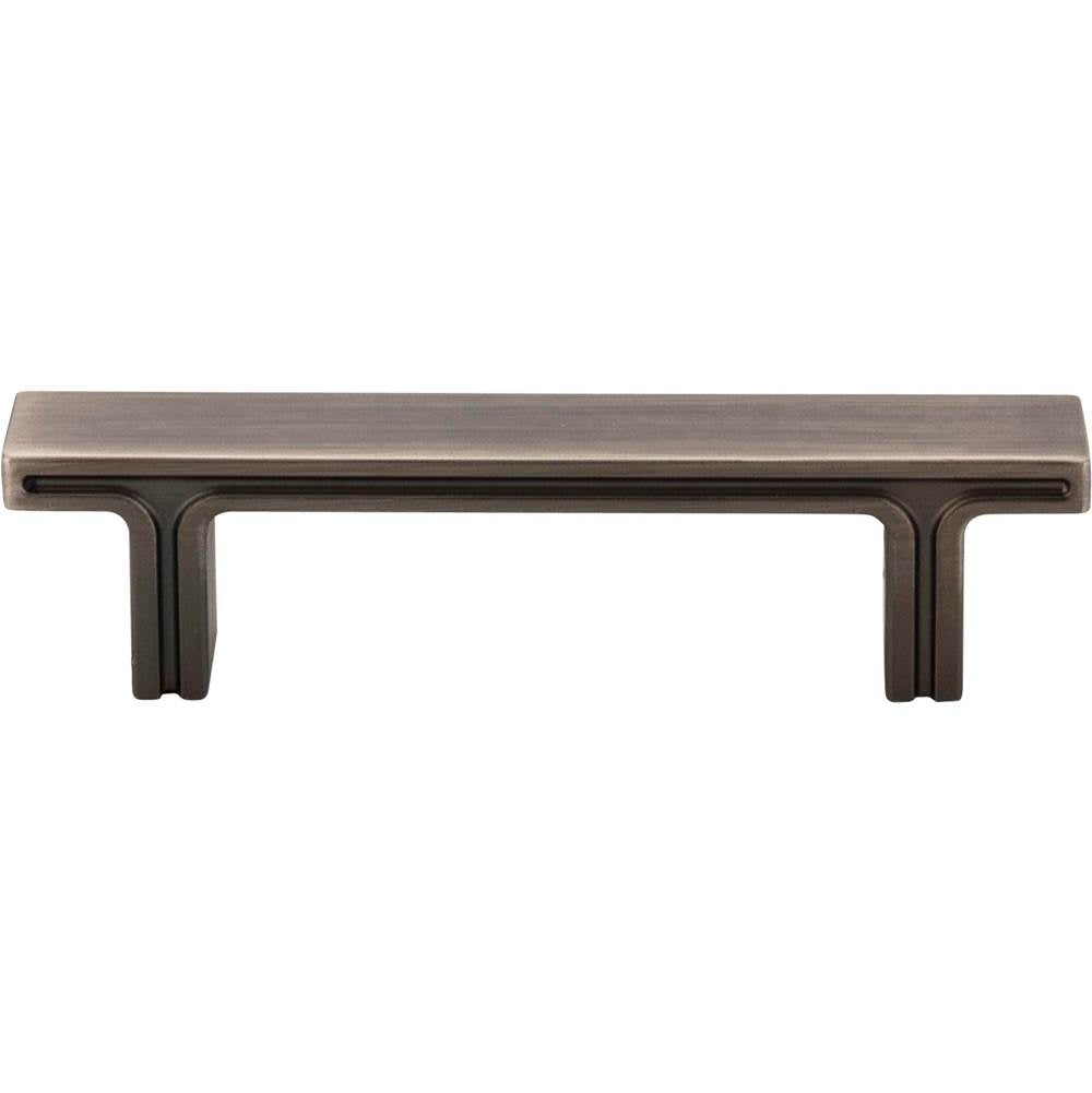 3'' Center-to-Center Brushed Pewter Square Anwick Cabinet Pull