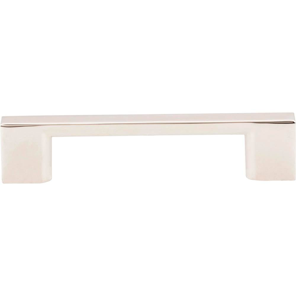 96 mm Center-to-Center Polished Nickel Square Sutton Cabinet Bar Pull