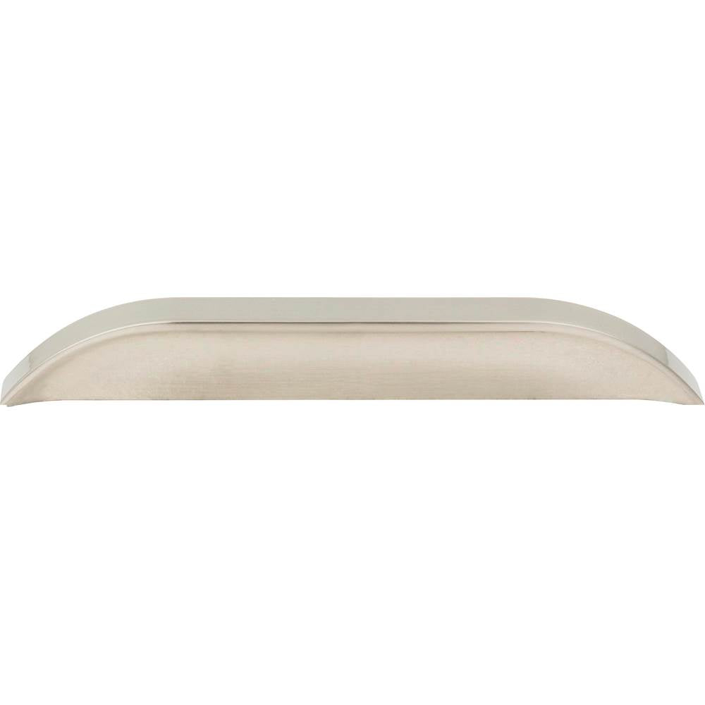 128 mm / 160 mm Center-to-Center Satin Nickel Elara Cabinet Pinch Pull