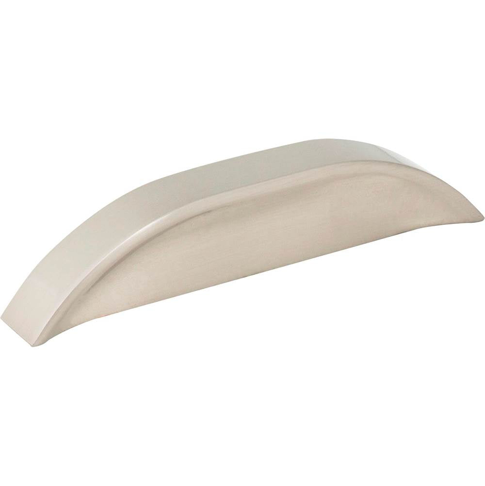 Jeffrey Alexander - 3'' / 96 mm Center-to-Center Satin Nickel Elara Cabinet Pinch Pull - Satin Nickel