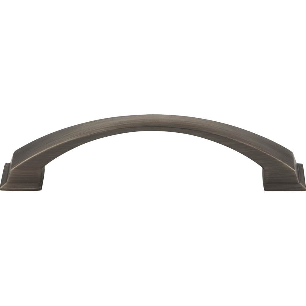 128 mm Center-to-Center Brushed Gold Arched Roman Cabinet Pull