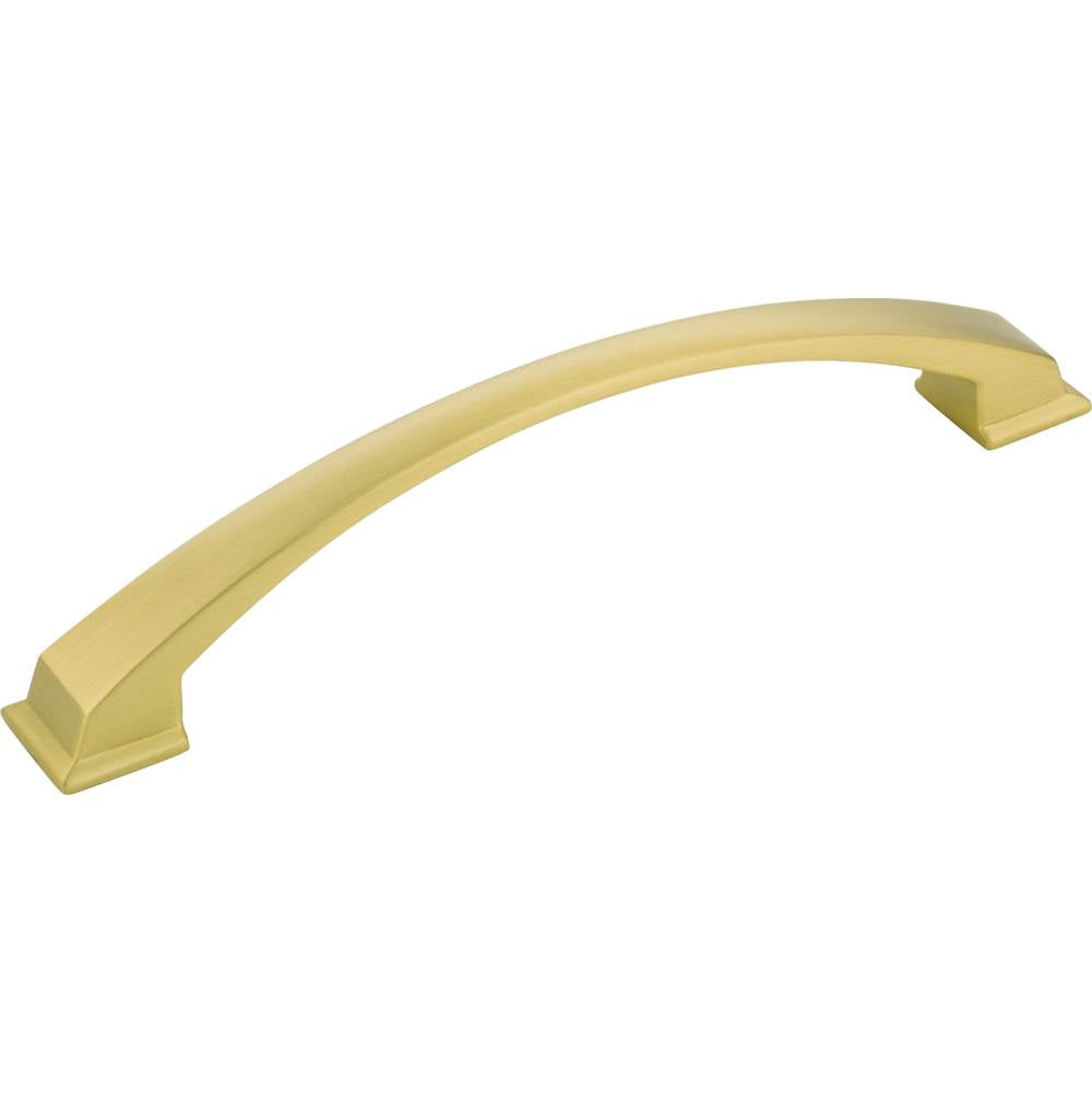 Jeffrey Alexander - 160 mm Center-to-Center Brushed Gold Arched Roman Cabinet Pull - Brushed Gold