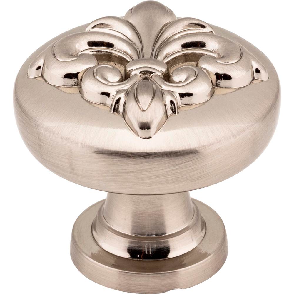 Jeffrey Alexander - 1-3/8'' Diameter Satin Nickel Lafayette Cabinet Knob - Satin Nickel
