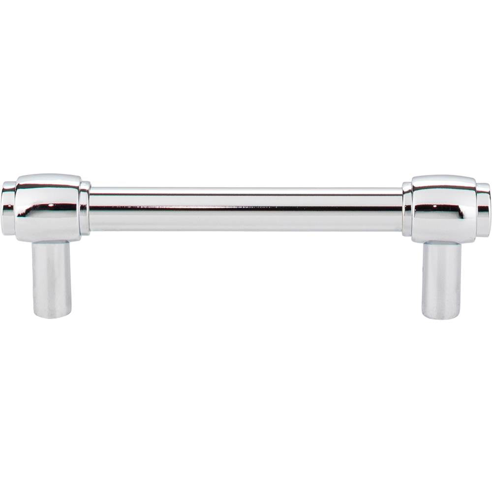 96 mm Center-to-Center Polished Chrome Hayworth Cabinet Bar Pull