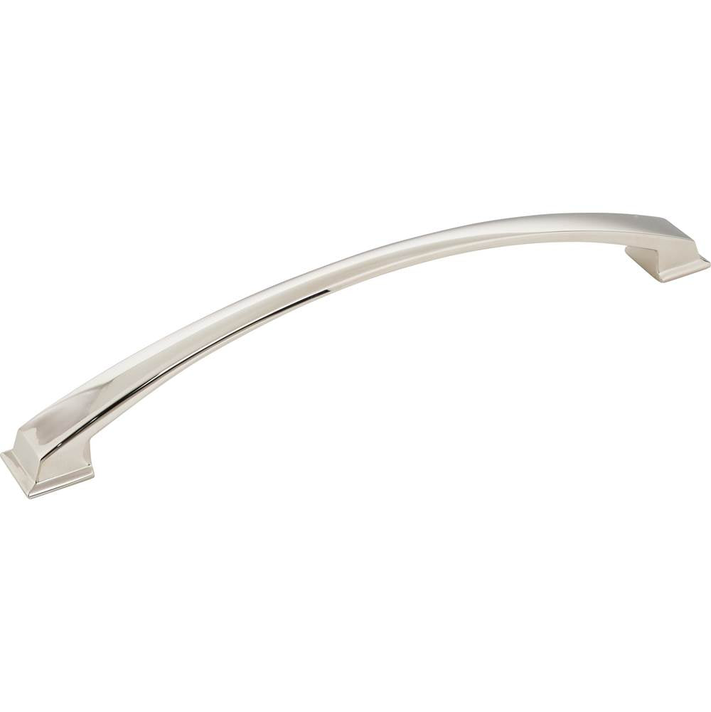 Jeffrey Alexander - 224 mm Center-to-Center Polished Nickel Arched Roman Cabinet Pull - Polished Nickel