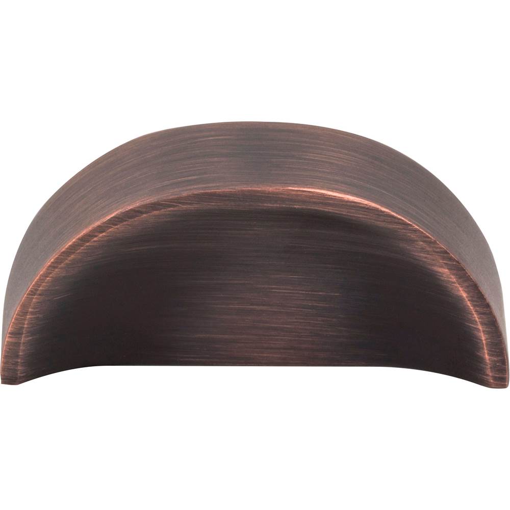 32 mm Center-to-Center Brushed Oil Rubbed Bronze Elara Cabinet Pinch Pull