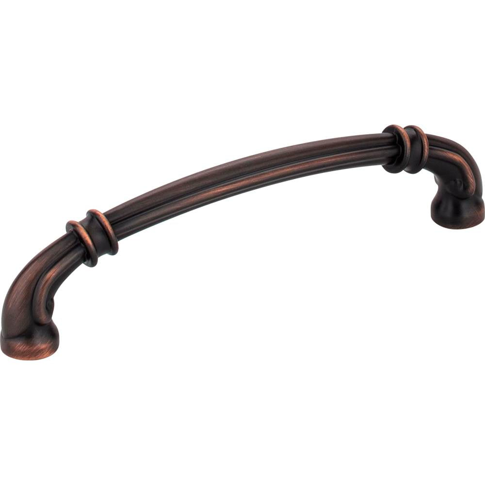 Jeffrey Alexander - 128 mm Center-to-Center Brushed Oil Rubbed Bronze Lafayette Cabinet Pull - Brushed Oil Rubbed Bronze