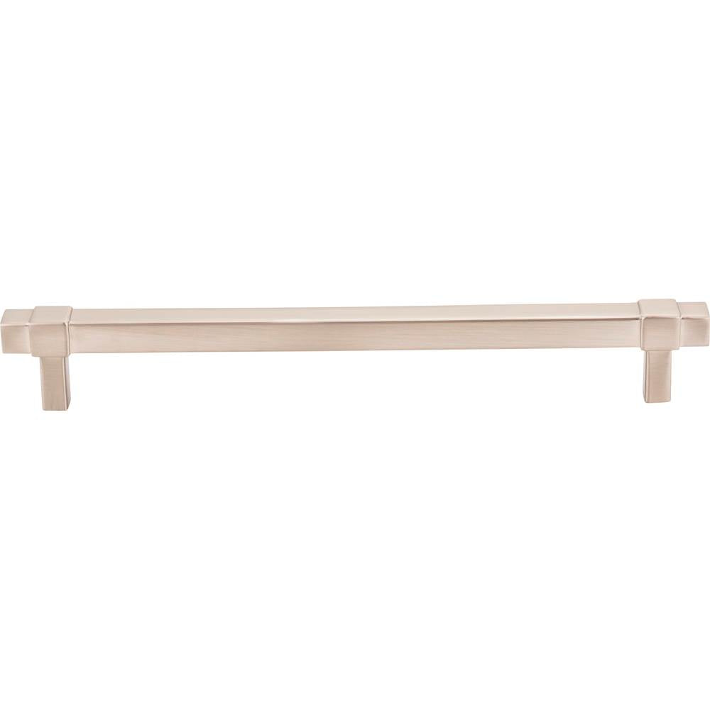 192 mm Center-to-Center Satin Nickel Square Zane Cabinet Pull