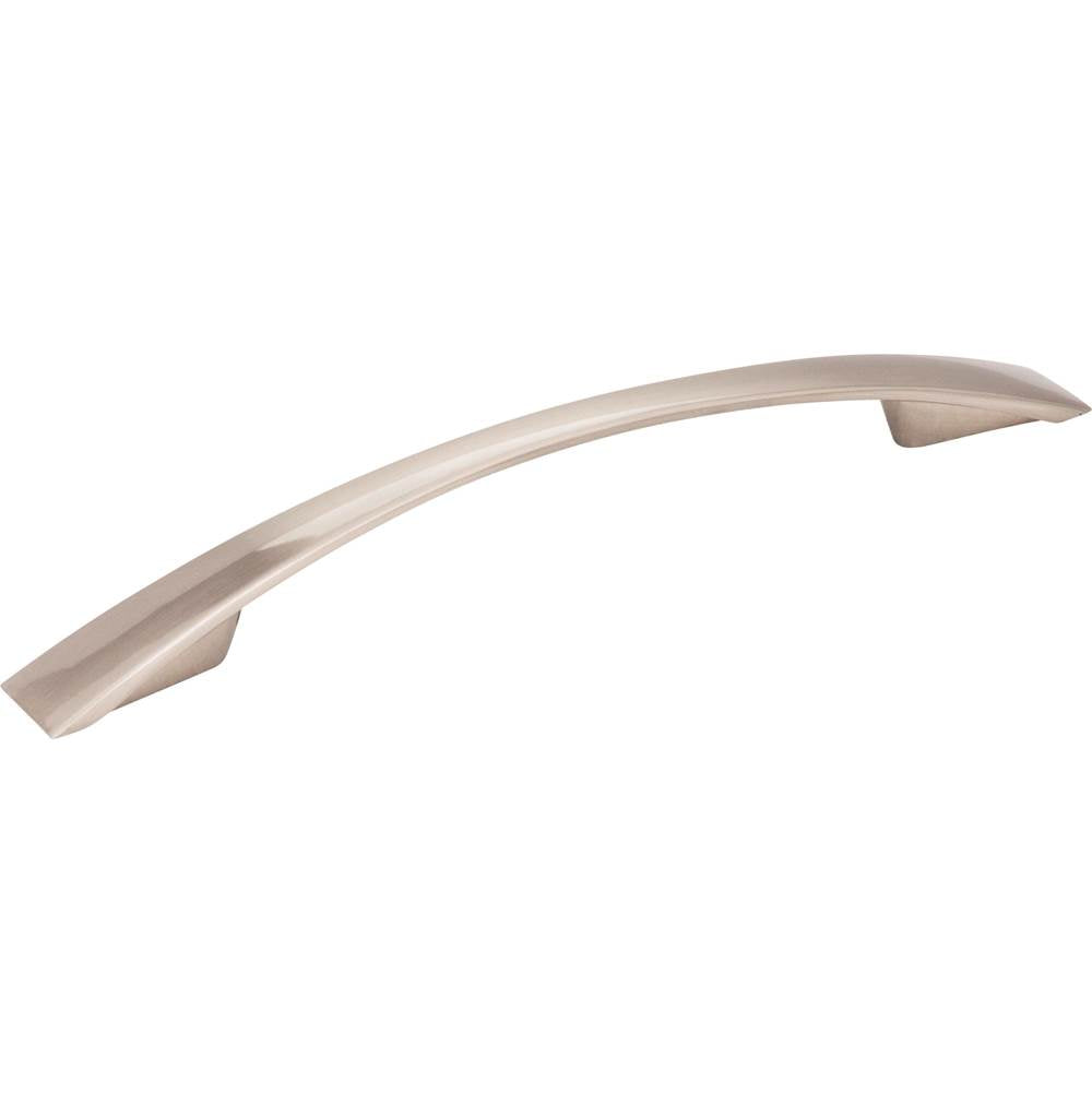 Jeffrey Alexander - 128 mm Center-to-Center Satin Nickel Flared Regan Cabinet Pull - Satin Nickel
