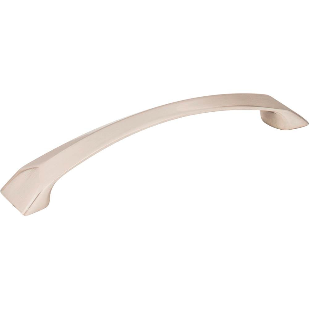 Jeffrey Alexander - 128 mm Center-to-Center Satin Nickel Pyramid Cairo Cabinet Pull - Satin Nickel