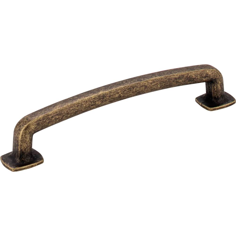 Jeffrey Alexander - 128 mm Center-to-Center Distressed Antique Brass Belcastel 1 Cabinet Pull - Distressed Antique Brass
