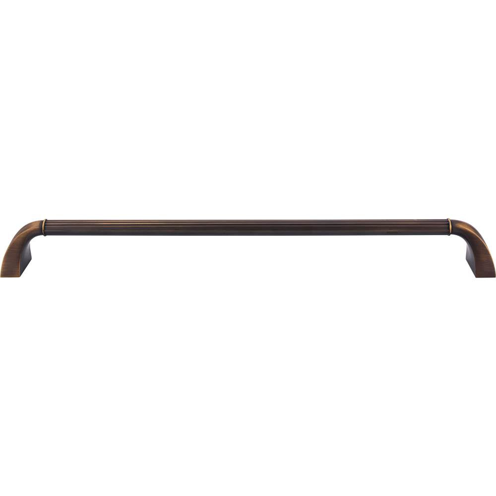 18'' Center-to-Center Antique Brushed Satin Brass Cordova Appliance Handle