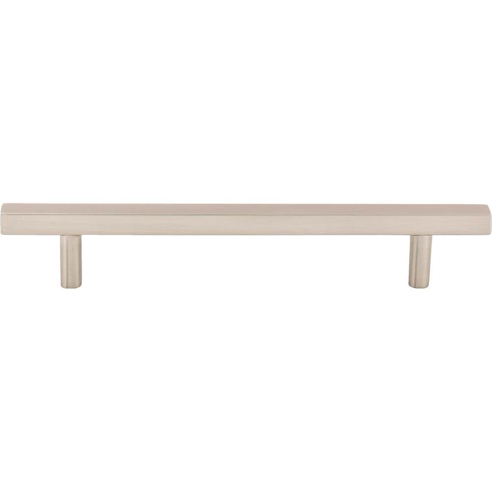 128 mm Center-to-Center Satin Nickel Square Dominique Cabinet Bar Pull