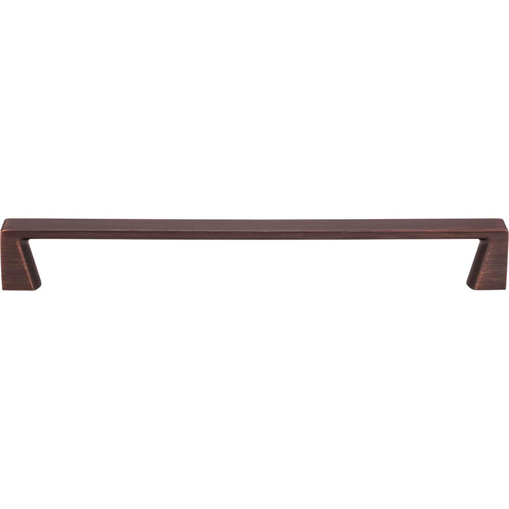 192 mm Center-to-Center Brushed Oil Rubbed Bronze Square Boswell Cabinet Pull