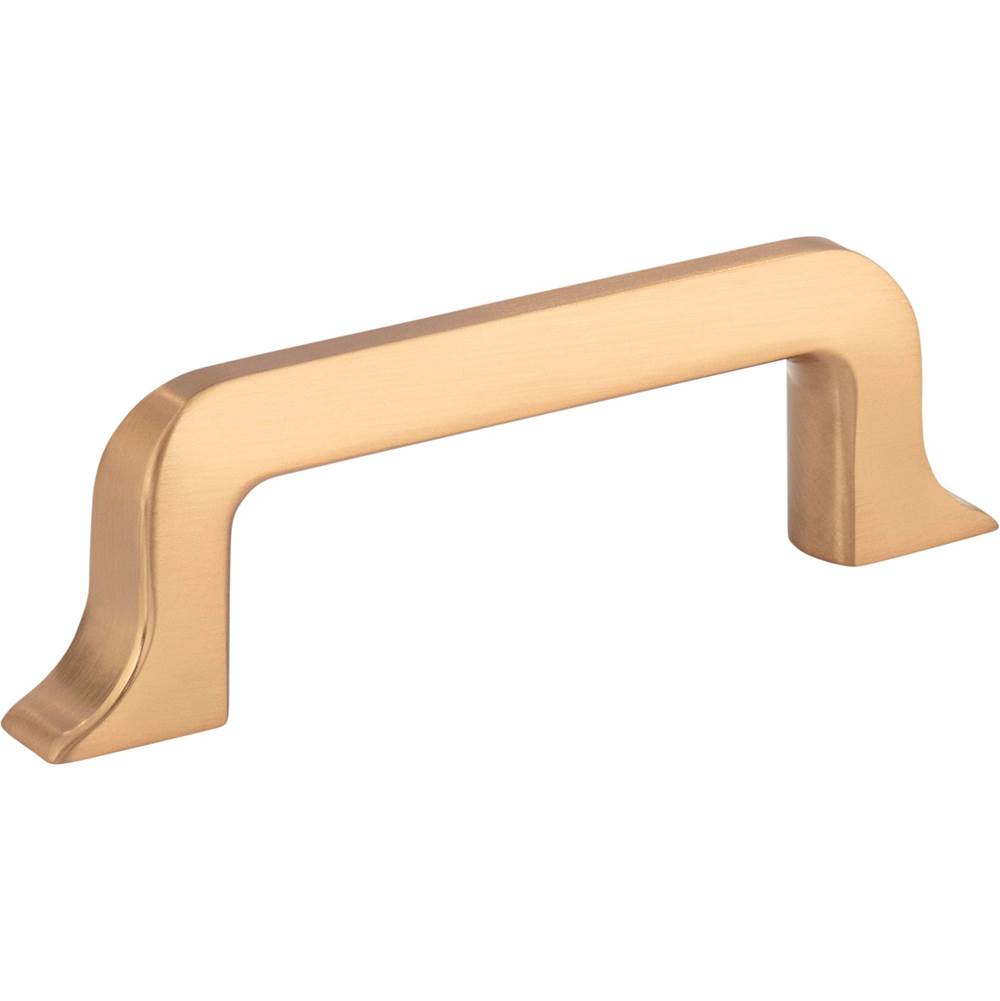 Jeffrey Alexander - 3'' Center-to-Center Satin Bronze Callie Cabinet Pull - Satin Bronze