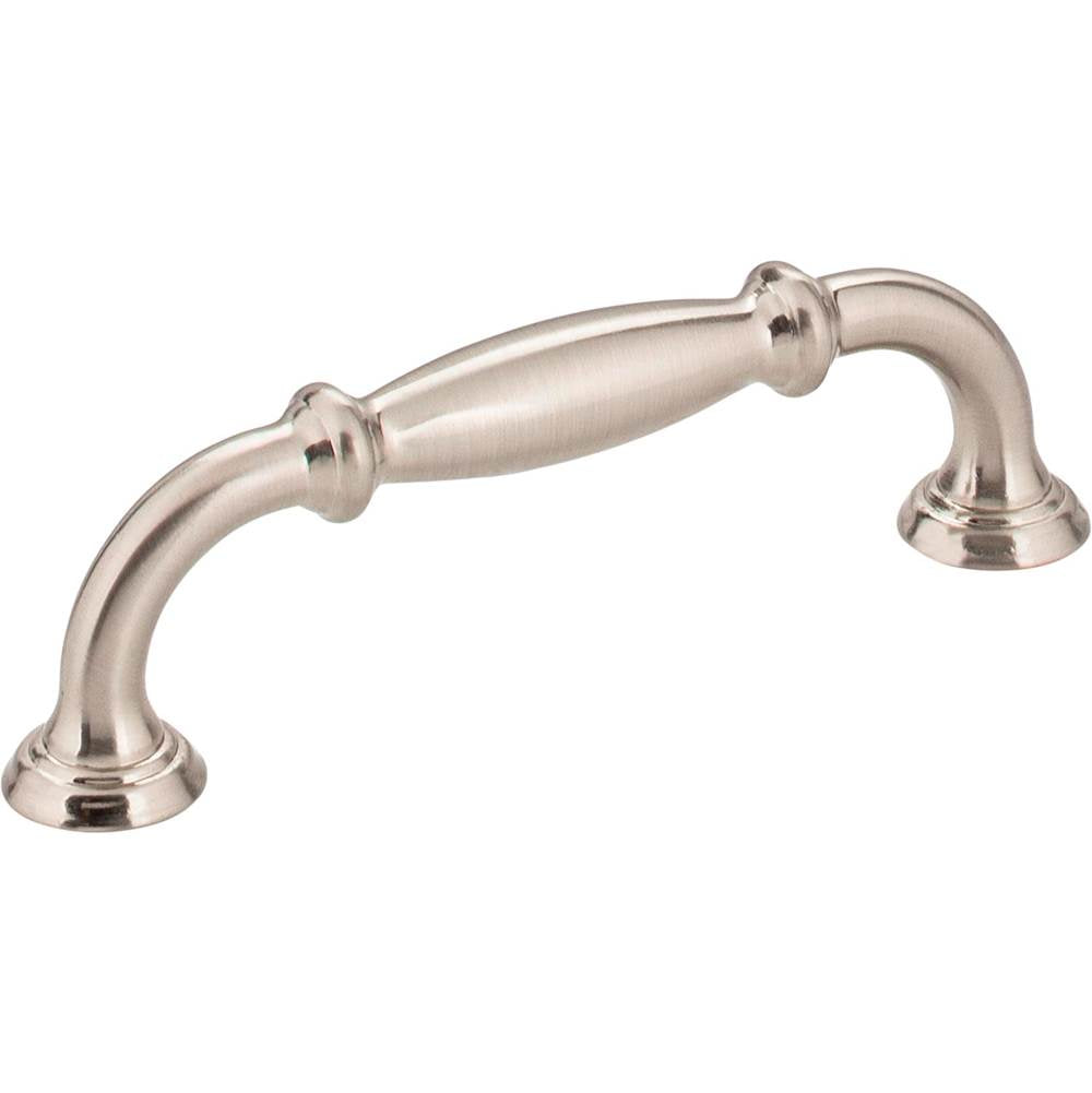 Jeffrey Alexander - 96 mm Center-to-Center Satin Nickel Tiffany Cabinet Pull - Satin Nickel