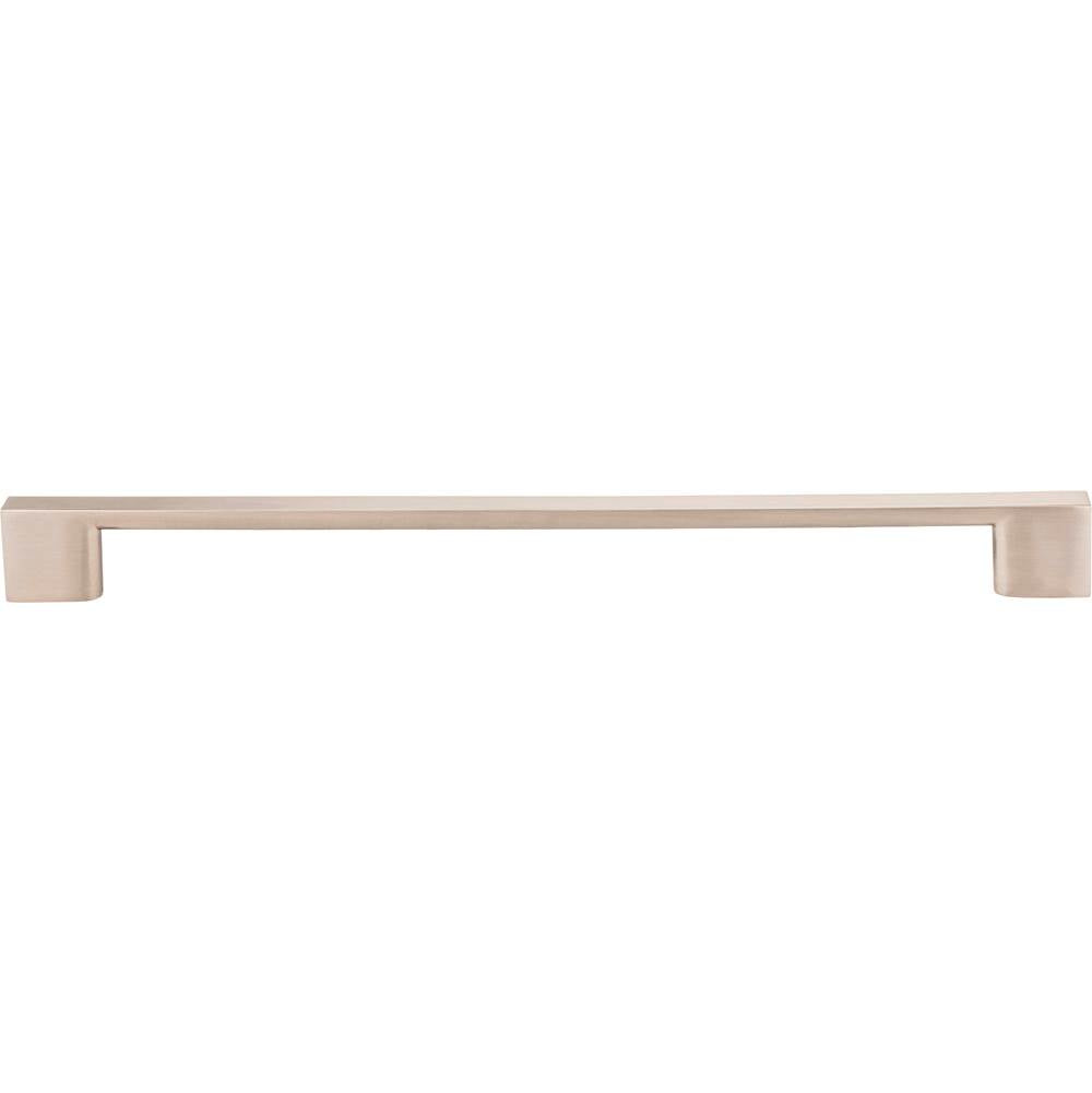 256 mm Center-to-Center Satin Nickel Square Sutton Cabinet Bar Pull