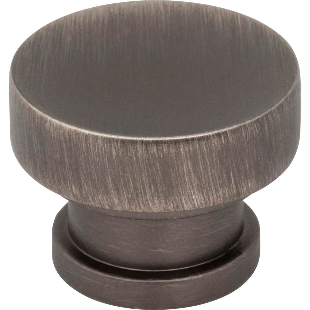 Jeffrey Alexander - 1-1/4'' Diameter Brushed Pewter Elara Cabinet Knob - Brushed Pewter