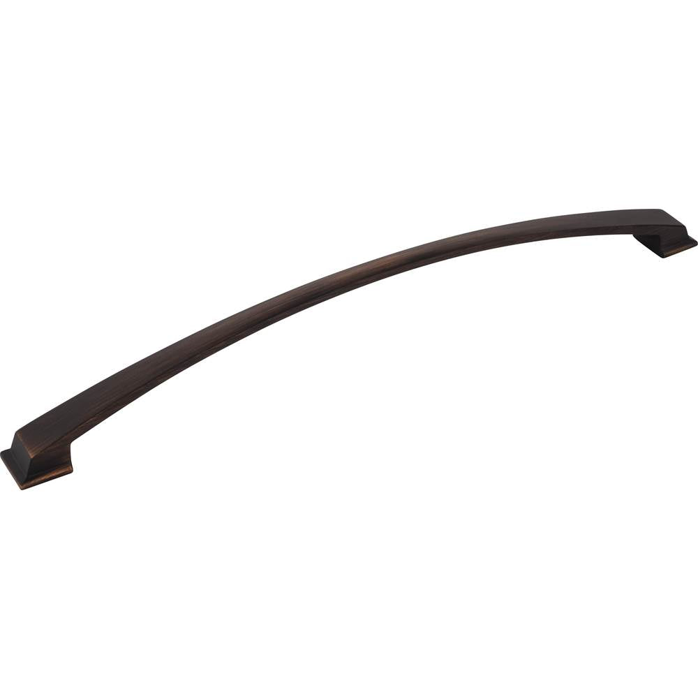 Jeffrey Alexander - 305 mm Center-to-Center Brushed Oil Rubbed Bronze Arched Roman Cabinet Pull - Brushed Oil Rubbed Bronze