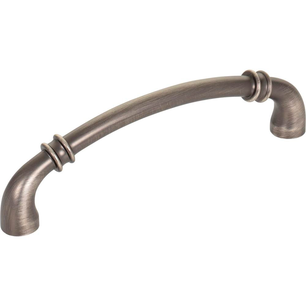 Jeffrey Alexander - 128 mm Center-to-Center Brushed Pewter Marie Cabinet Pull - Brushed Pewter