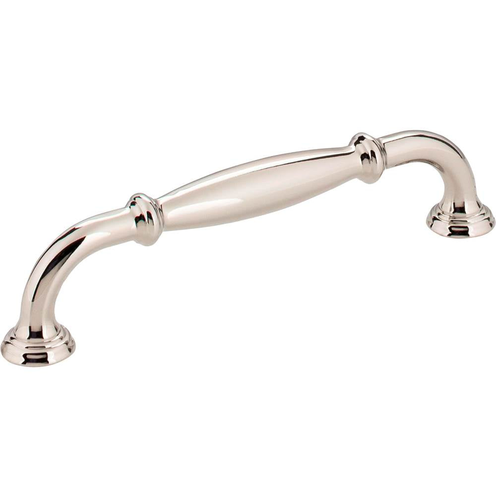 Jeffrey Alexander - 128 mm Center-to-Center Polished Nickel Tiffany Cabinet Pull - Polished Nickel