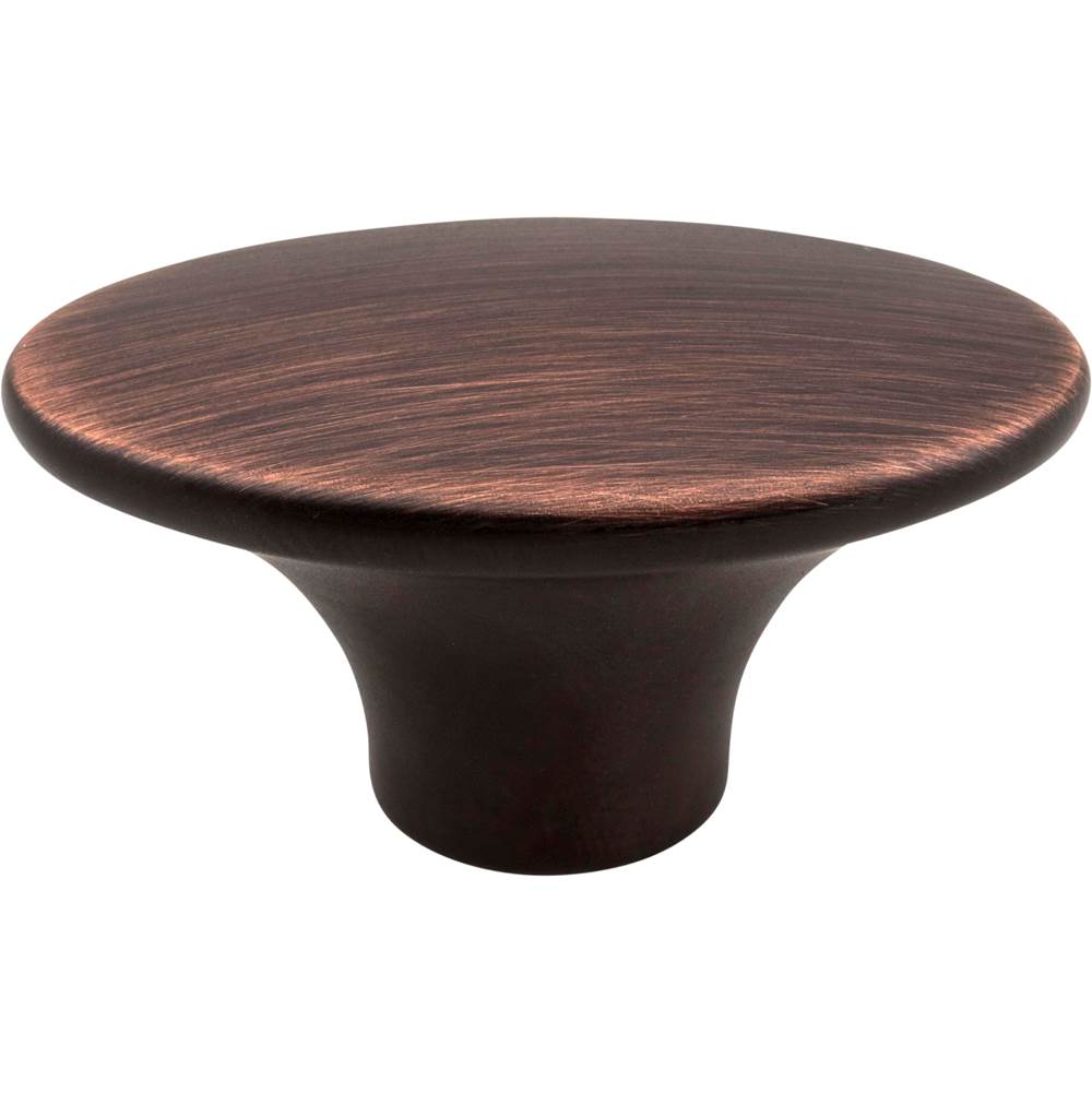 1-7/8'' Overall Length Brushed Oil Rubbed Bronze Oval Hudson Cabinet Knob