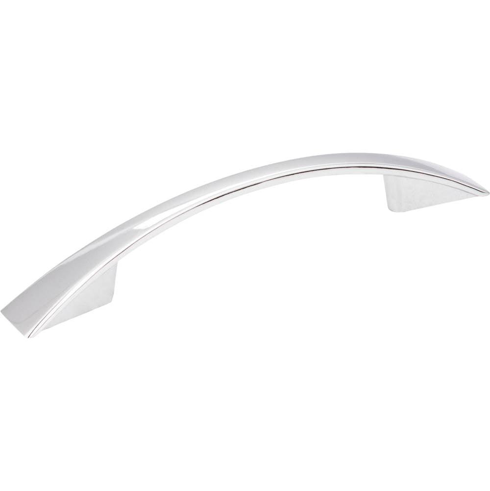 Jeffrey Alexander - 96 mm Center-to-Center Polished Chrome Flared Regan Cabinet Pull - Polished Chrome