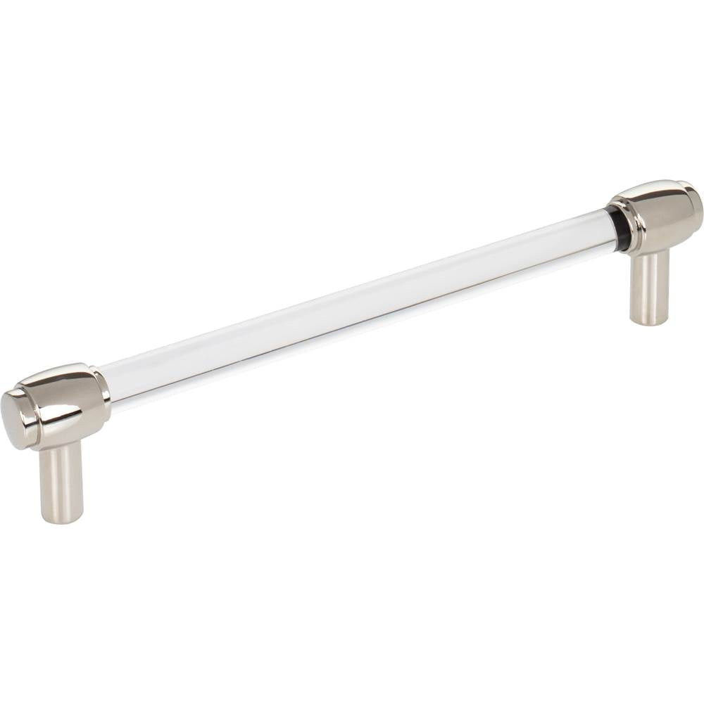 Jeffrey Alexander - 160 mm Center-to-Center Polished Nickel Carmen Cabinet Bar Pull - Polished Nickel