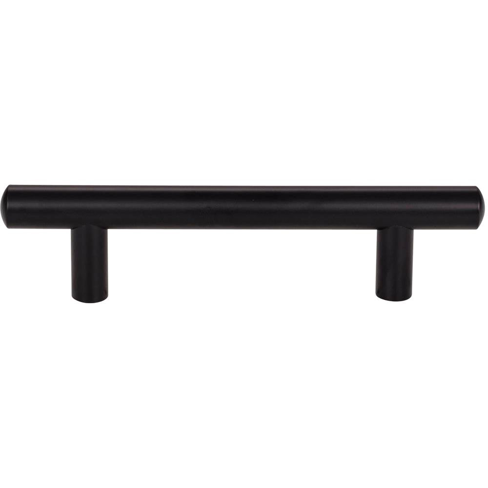 96 mm Center-to-Center Matte Black Key West Cabinet Bar Pull